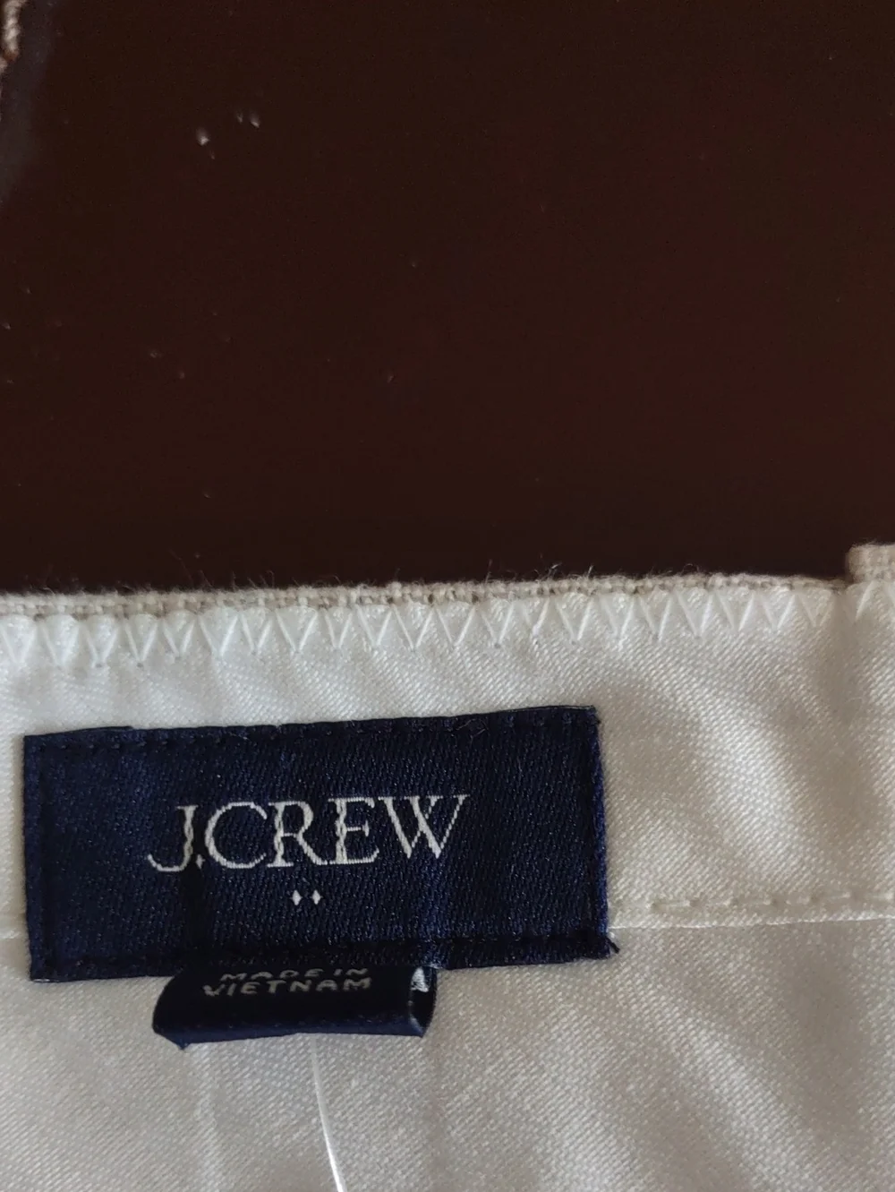 J. Crew tailored pleated